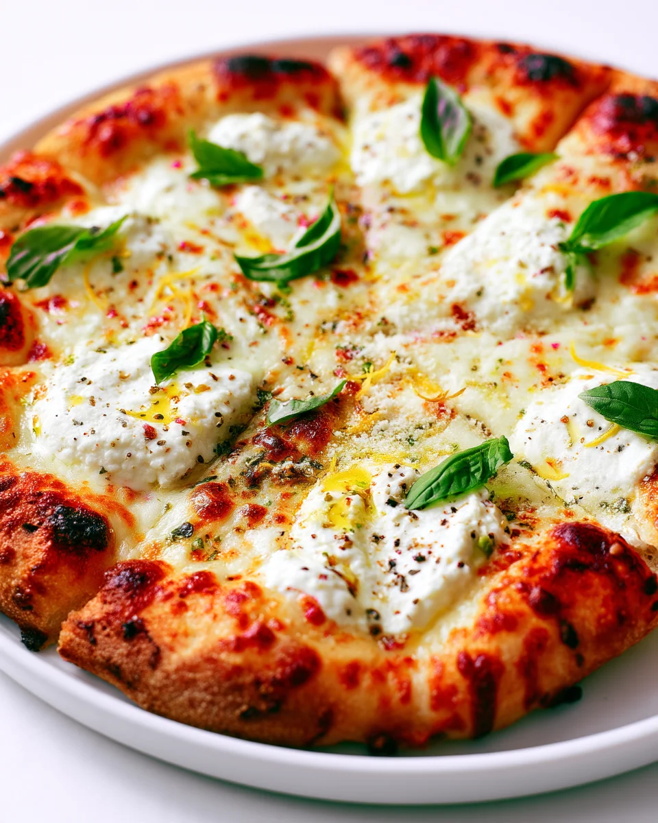 Pizza With Ricotta Cheese Built for Precision and Balance image 2