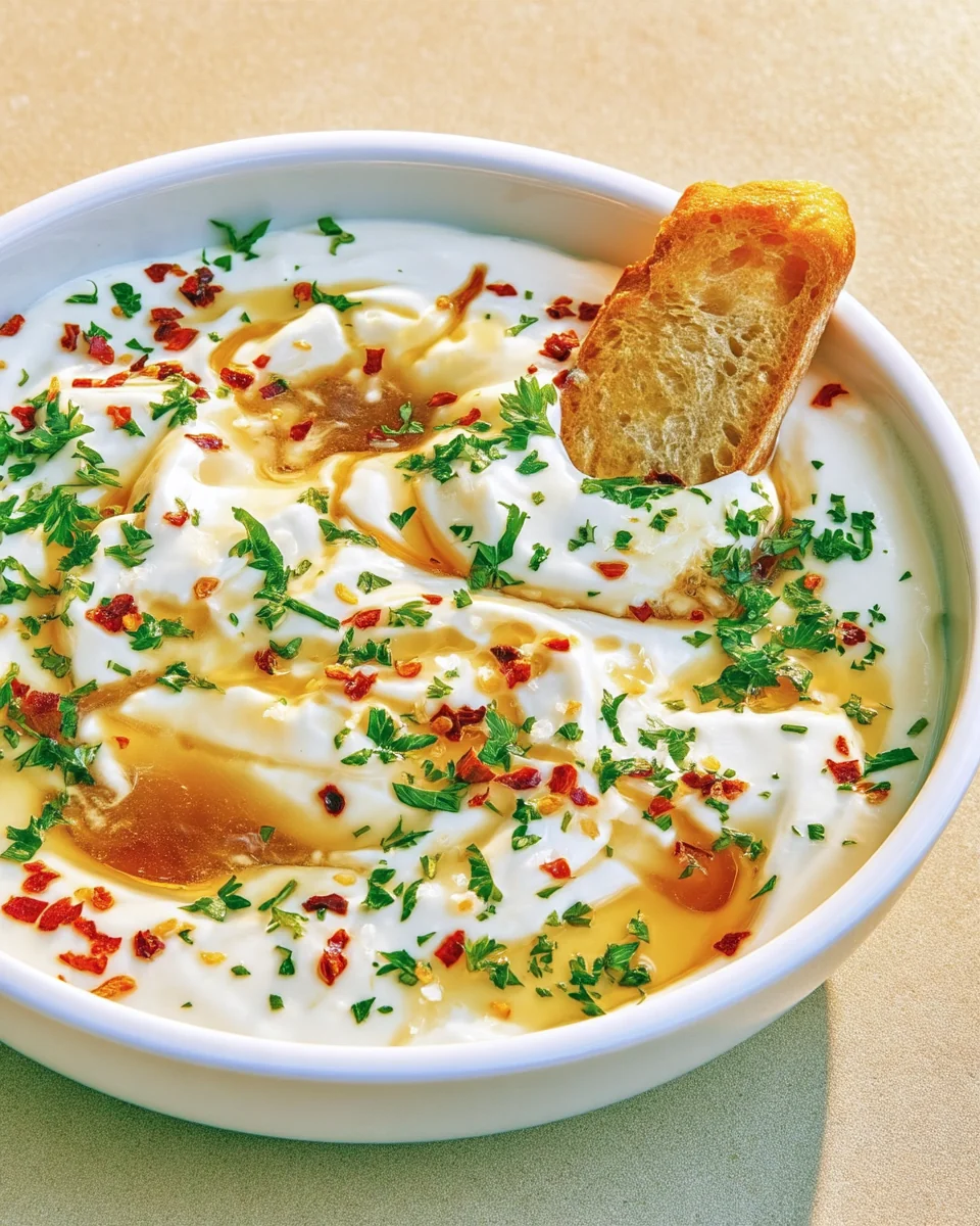 Whipped Ricotta Cheese & Hot Honey Dip